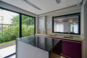 Studio com garagem, academia e piscina no prédio - Vila Olímpia